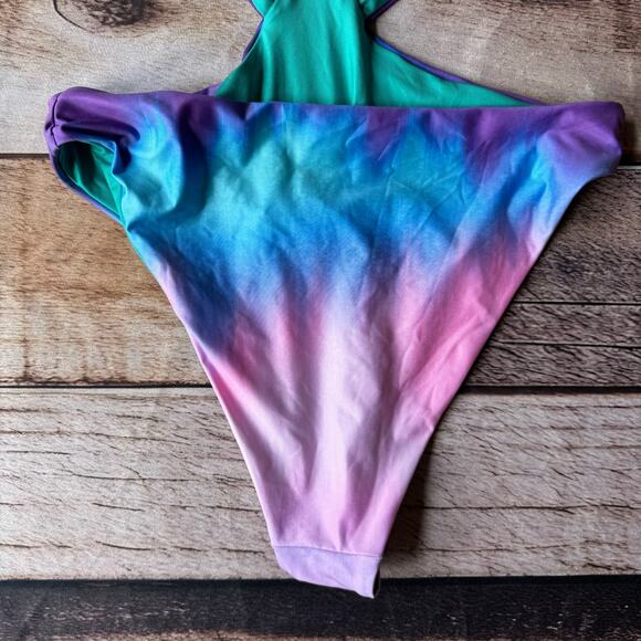 Ague Bendita Vini Malibu One-Piece Crisscross Front Cutouts Open Back Medium - Picture 6 of 9